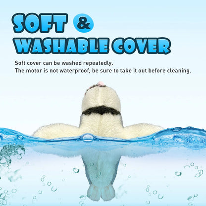 Cat Toys Flapping Bird Rechargeable Touch Activated Toy Interactive Kitten Exercise Toy Cat Kicker Catnip Toys (No Flying)