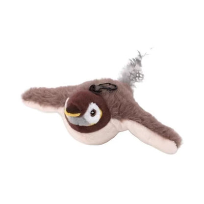 Exciting Interactive Rechargeable Cat Toy - Flapping Bird Plush for Engaging Playtime with Kittens